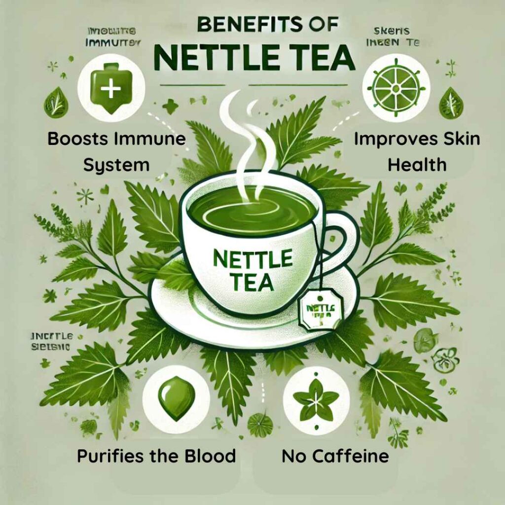 Health benefits of nettle tea
